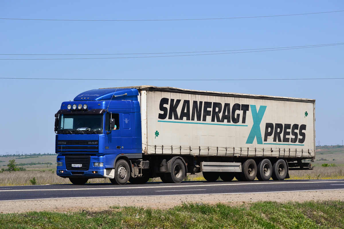 Волгоградская область, № С 887 СА 34 — DAF 95XF FT