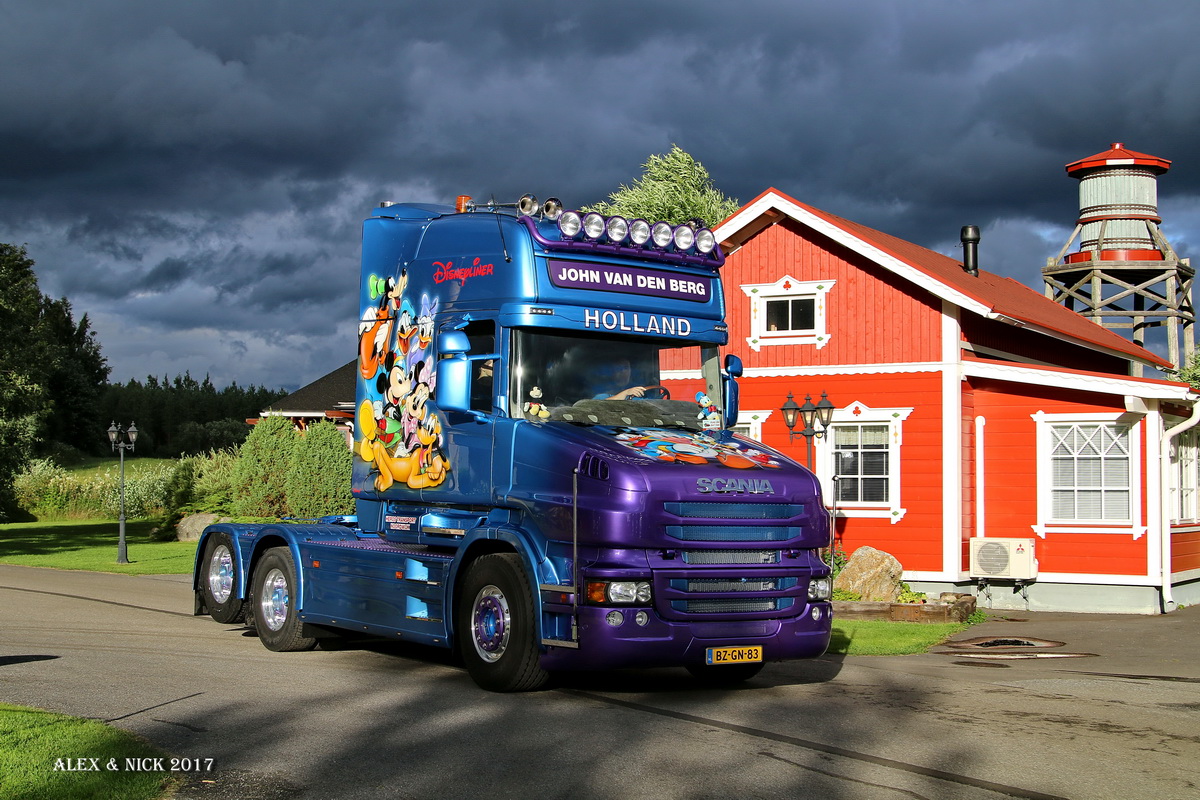 Нидерланды, № BZ-GN-83 — Scania ('2009) T-Series (общ.м)