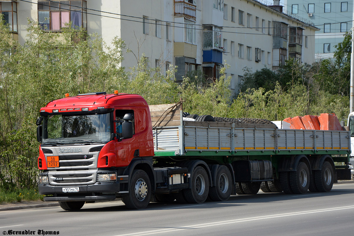 Саха (Якутия), № К 901 МА 14 — Scania ('2011) P440