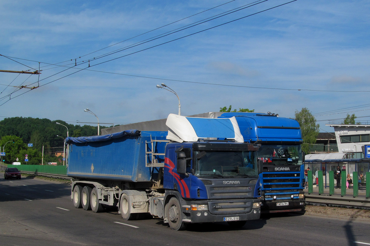 Литва, № EZR 918 — Scania ('2004) P380