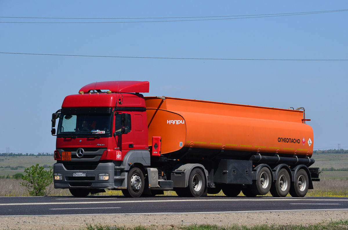 Волгоградская область, № В 246 ЕМ 134 — Mercedes-Benz Axor 1840 [Z9M]