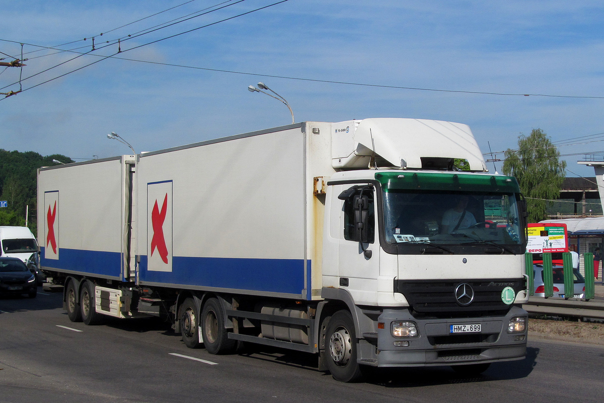 Литва, № HMZ 699 — Mercedes-Benz Actros ('2003) 2641