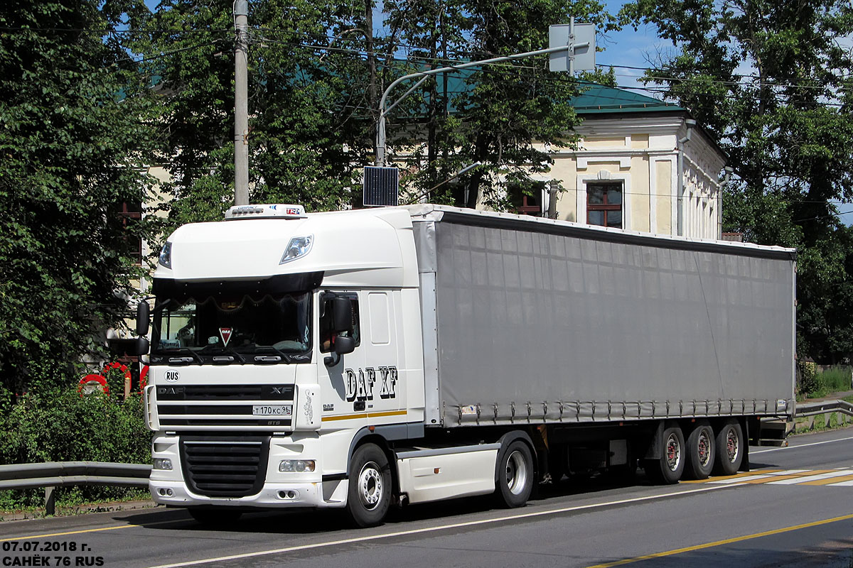 Башкортостан, № Т 170 КС 96 — DAF XF105 FT