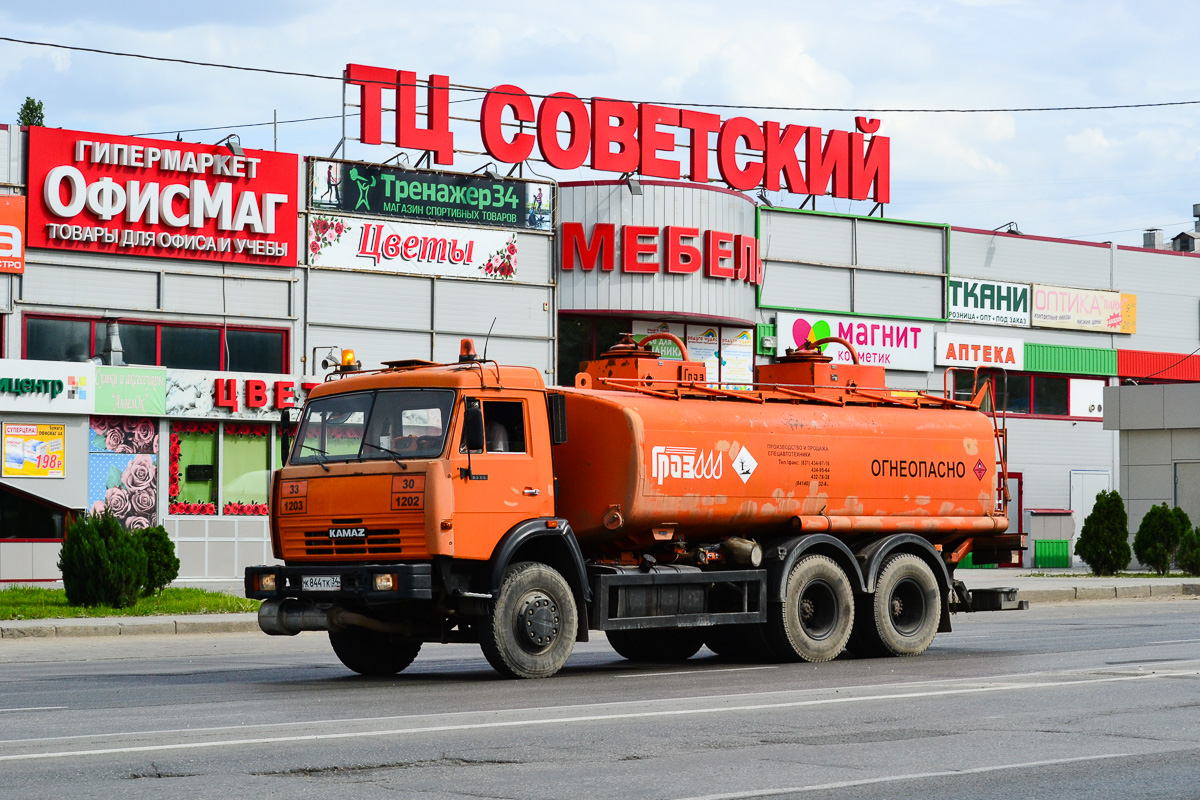 Волгоградская область, № К 844 ТК 34 — КамАЗ-53229-15 [53229R]