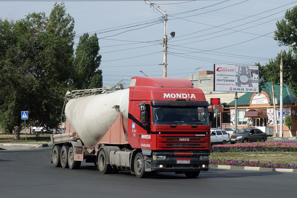 Саратовская область, № А 203 ХО 164 — IVECO EuroStar