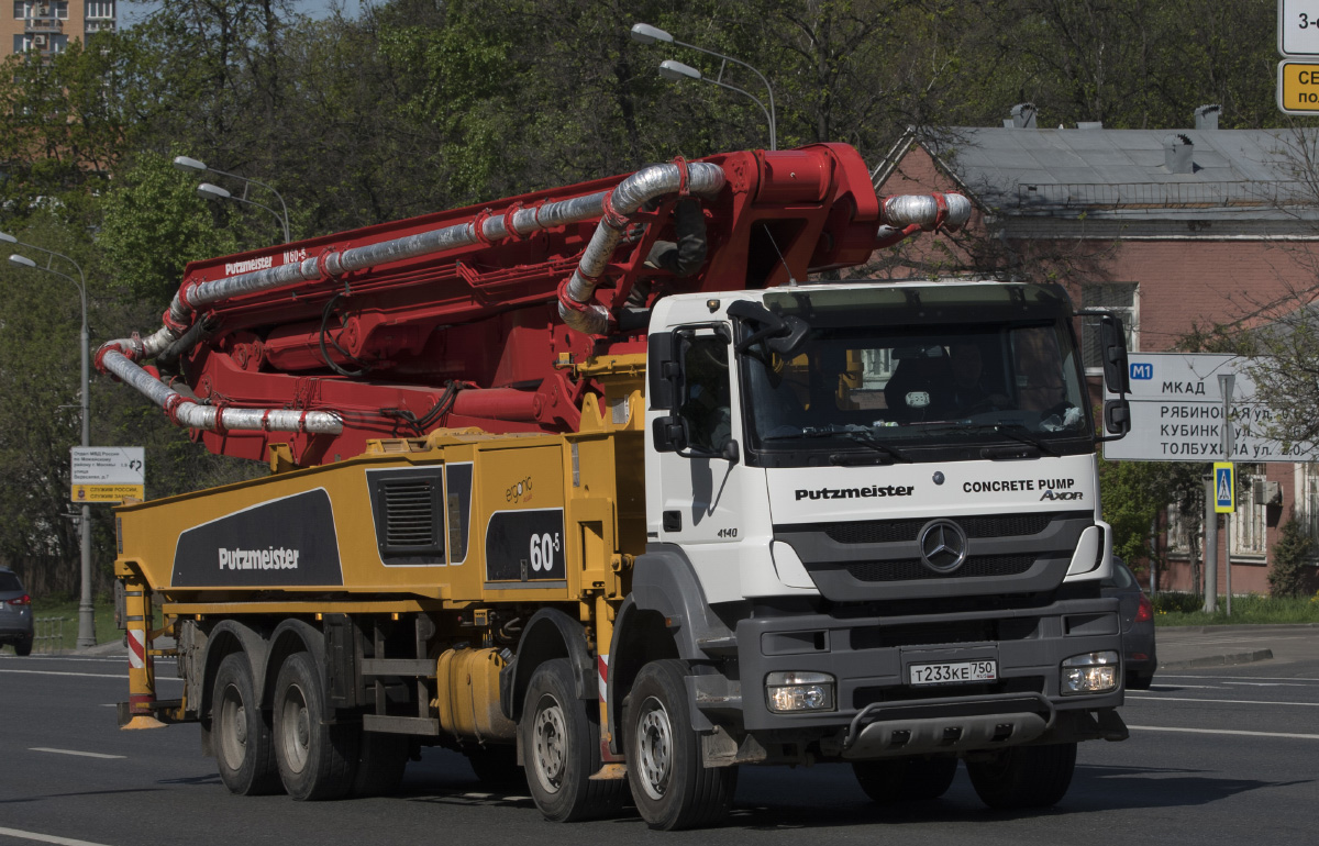 Московская область, № Т 233 КЕ 750 — Mercedes-Benz Axor 4140