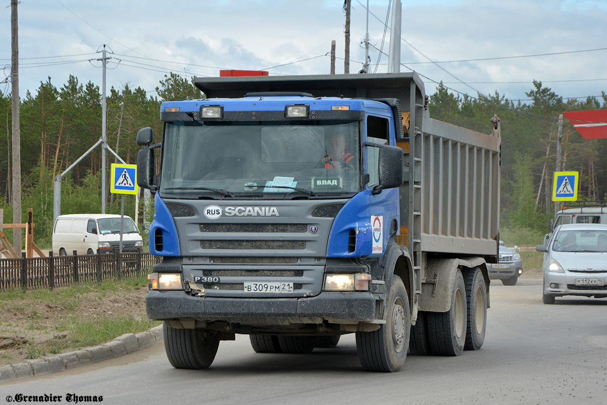 Чувашия, № В 309 РМ 21 — Scania ('2004) P380