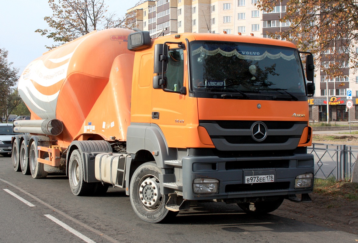 Санкт-Петербург, № В 973 ЕЕ 178 — Mercedes-Benz Axor 1840