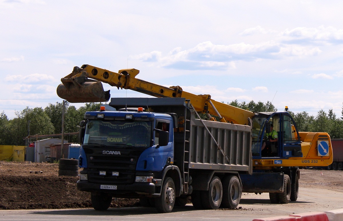 Ленинградская область, № О 406 КТ 47 — Scania ('2004) P380