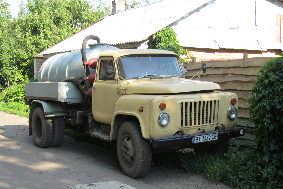 Полтавская область, № ВІ 3992 СЕ — ГАЗ-53А