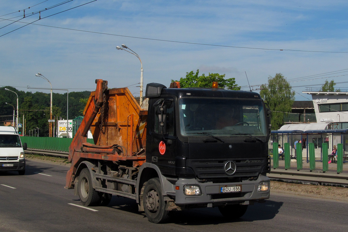 Литва, № BDU 655 — Mercedes-Benz Actros ('2003) 1832