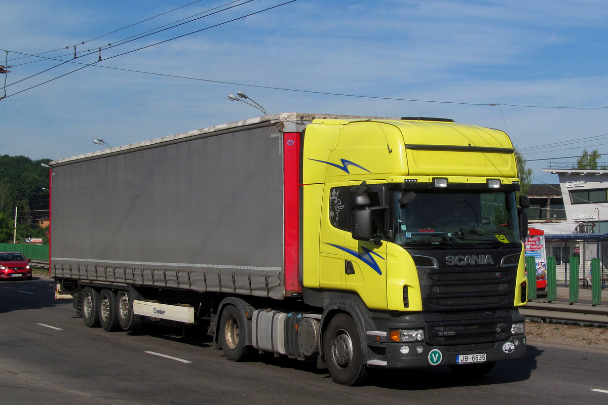 Латвия, № JB-8535 — Scania ('2009) R500