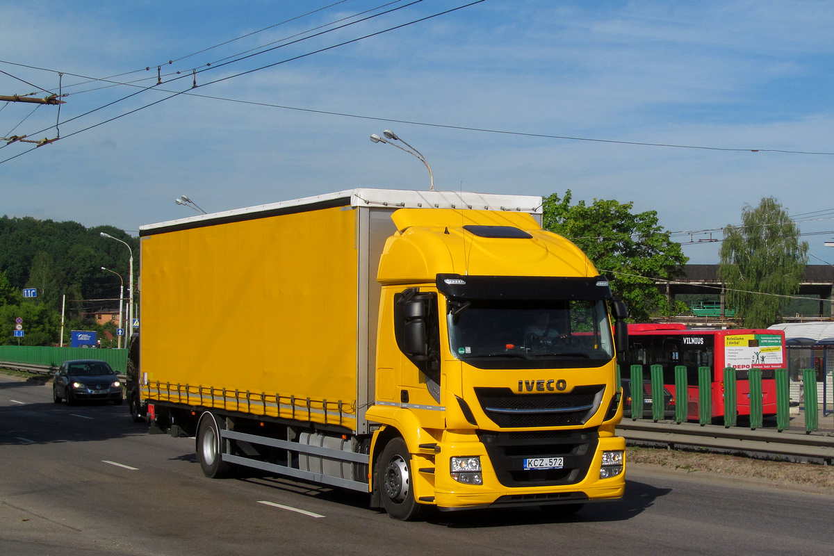 Литва, № KCZ 572 — IVECO Stralis ('2012)