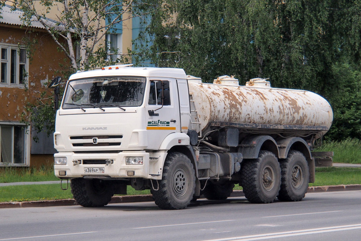 Ханты-Мансийский автоном.округ, № 555020 — КамАЗ-43118-46