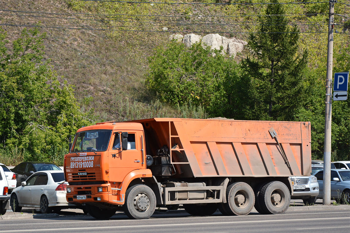 Красноярский край, № Е 894 ВВ 124 — КамАЗ-6520 [652000]