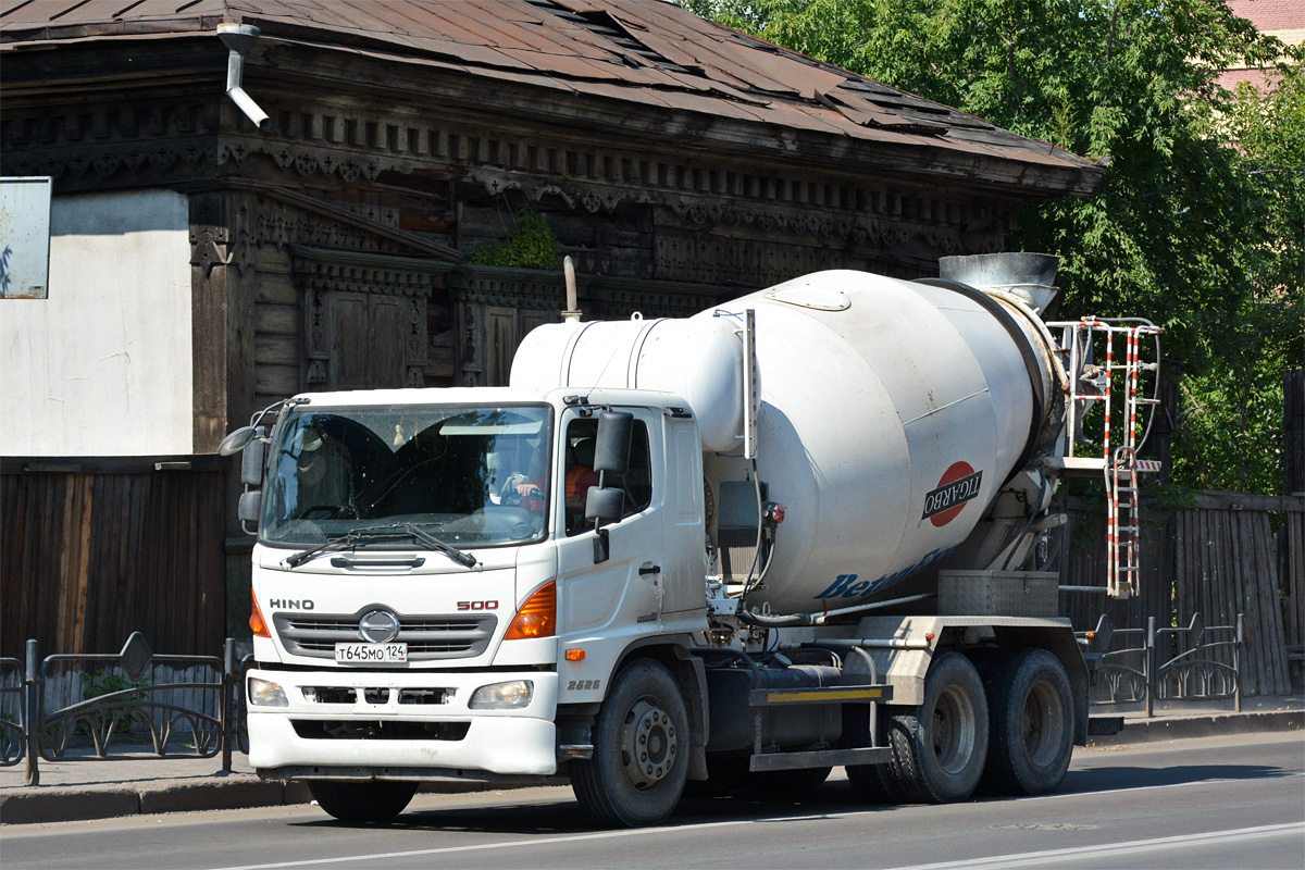 Красноярский край, № Т 645 МО 124 — Hino 500