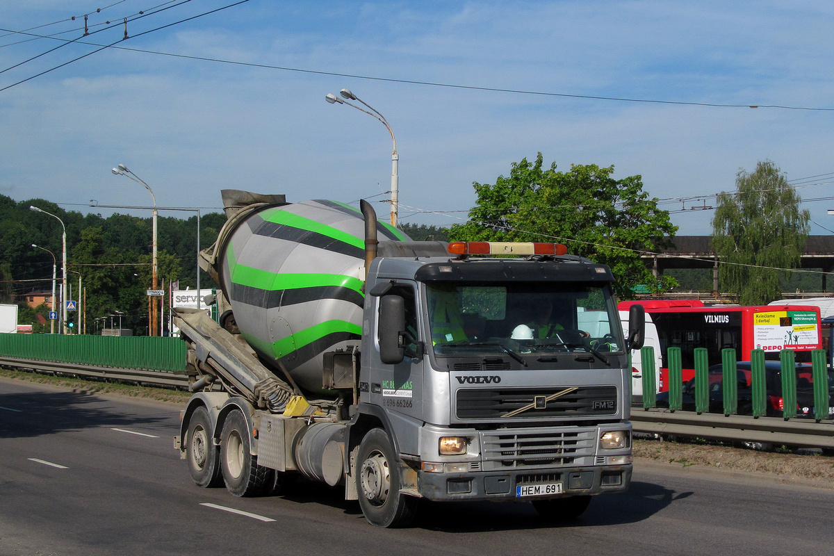 Литва, № HEM 691 — Volvo ('1998) FM12.340