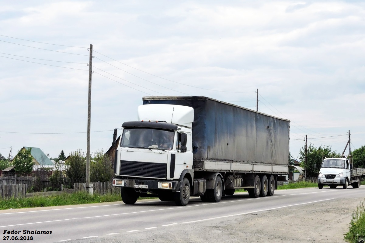 Челябинская область, № Н 483 ОН 174 — МАЗ-543205