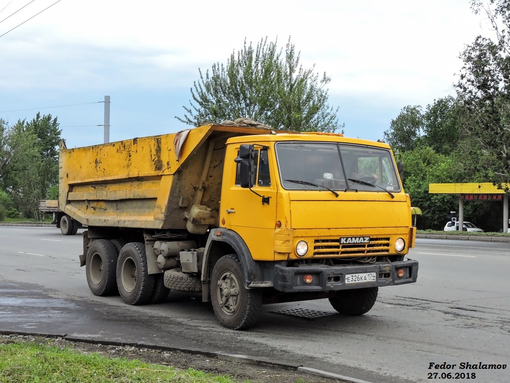 Челябинская область, № Е 326 КА 174 — КамАЗ-5511