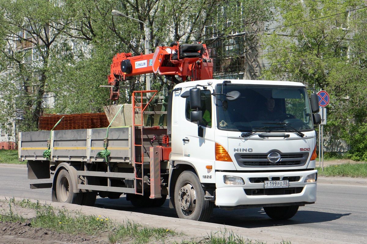 Омская область, № Т 199 РО 55 — Hino 500