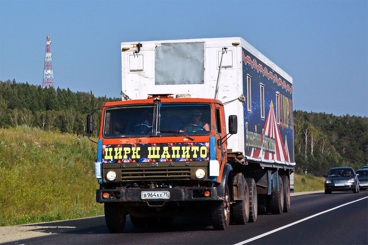 Забайкальский край, № В 964 АХ 75 — КамАЗ-5410