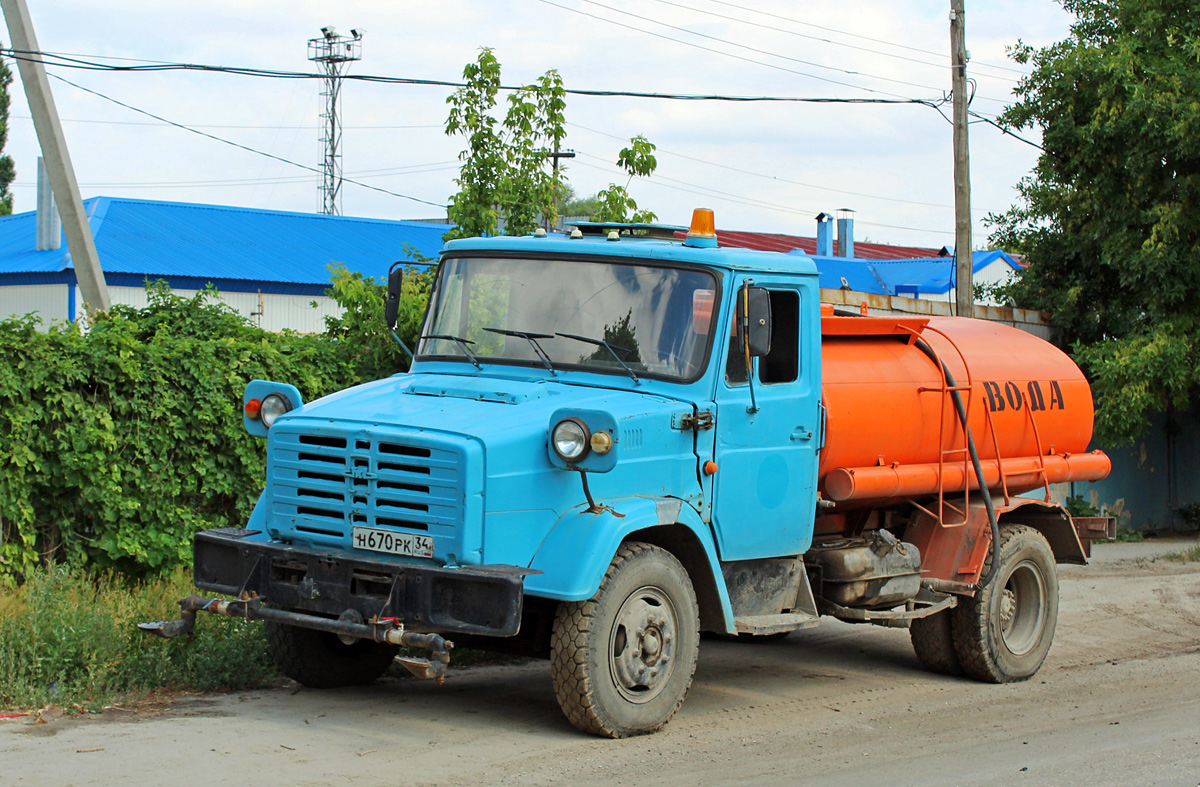 Волгоградская область, № Н 670 РК 34 — ЗИЛ-433362