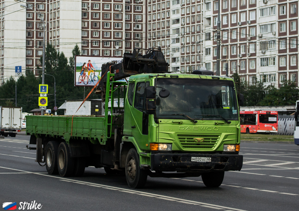 Липецкая область, № М 020 ХС 48 — Daewoo Novus