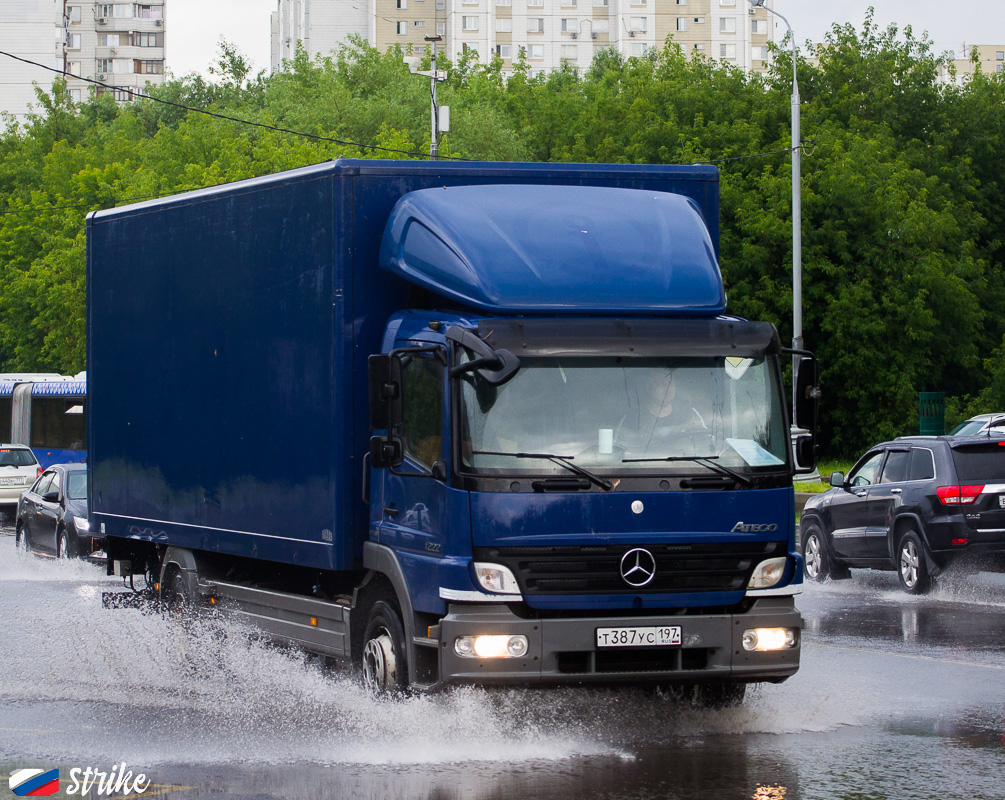 Москва, № Т 387 УС 197 — Mercedes-Benz Atego 1222