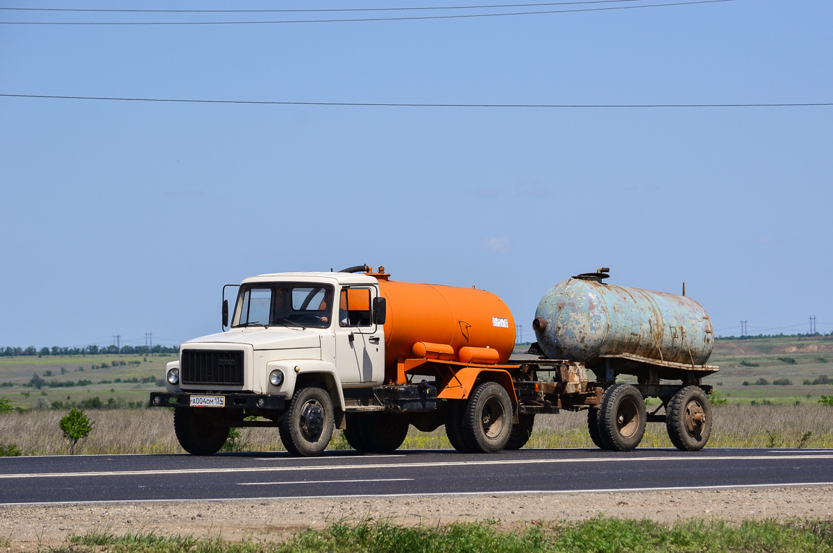 Волгоградская область, № А 004 ОМ 134 — ГАЗ-3307