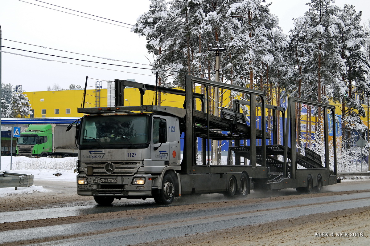 Московская область, № 1127 — Mercedes-Benz Actros ('2003) 1836