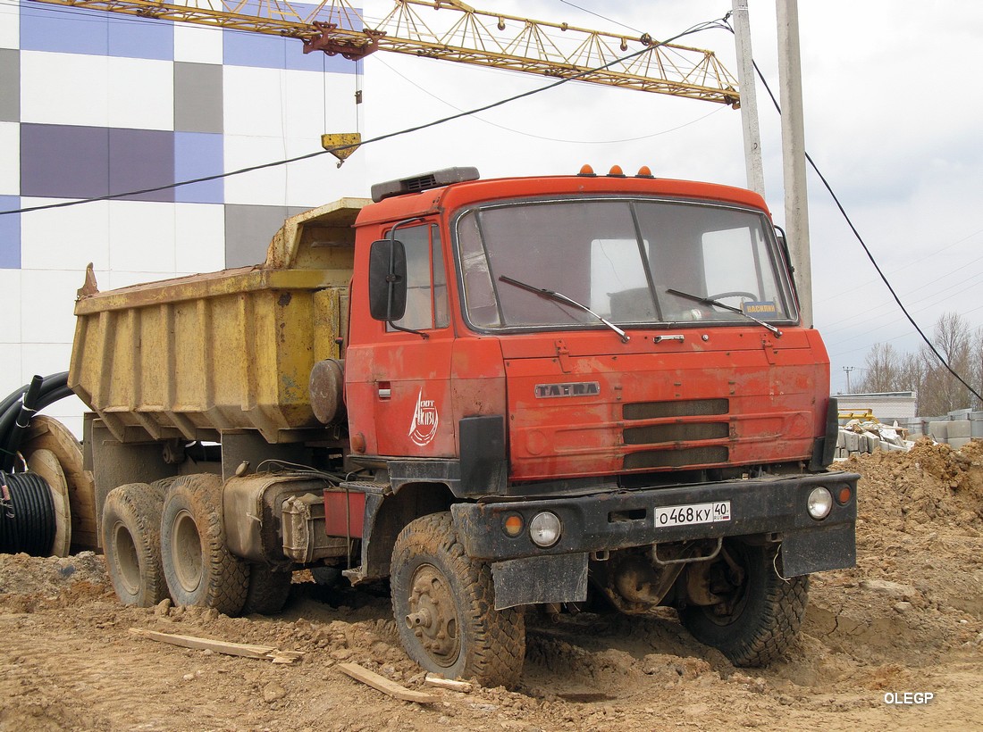 Калужская область, № О 468 КУ 40 — Tatra 815-2 S1