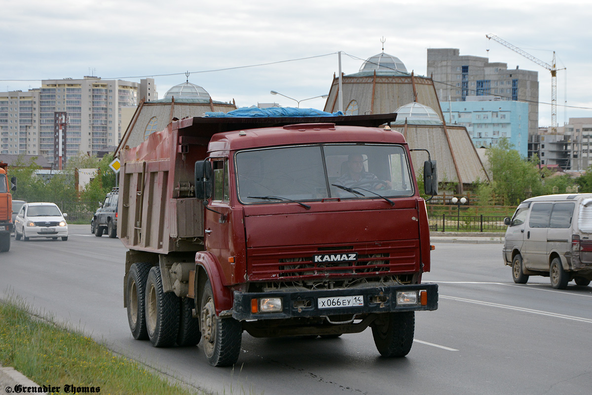 Саха (Якутия), № Х 066 ЕУ 14 — КамАЗ-65115-02 [65115C]