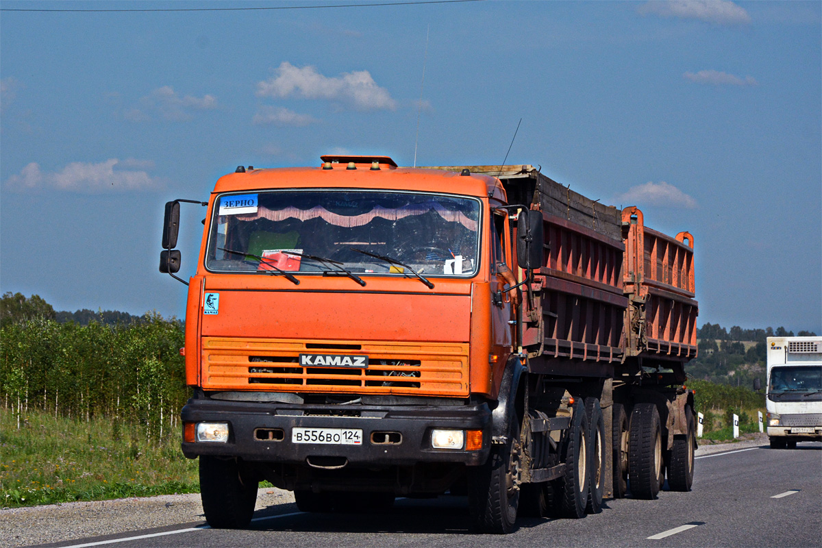 Красноярский край, № В 556 ВО 124 — КамАЗ-65115-D3