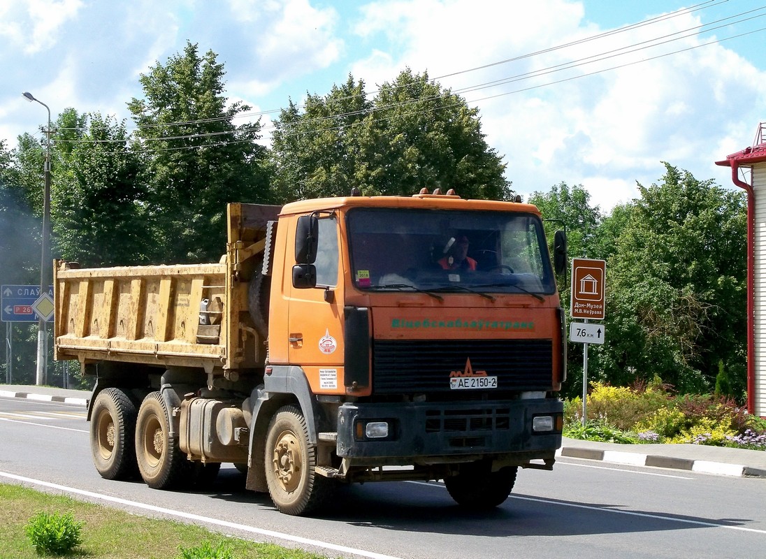 Витебская область, № АЕ 2150-2 — МАЗ-6501 (общая модель)