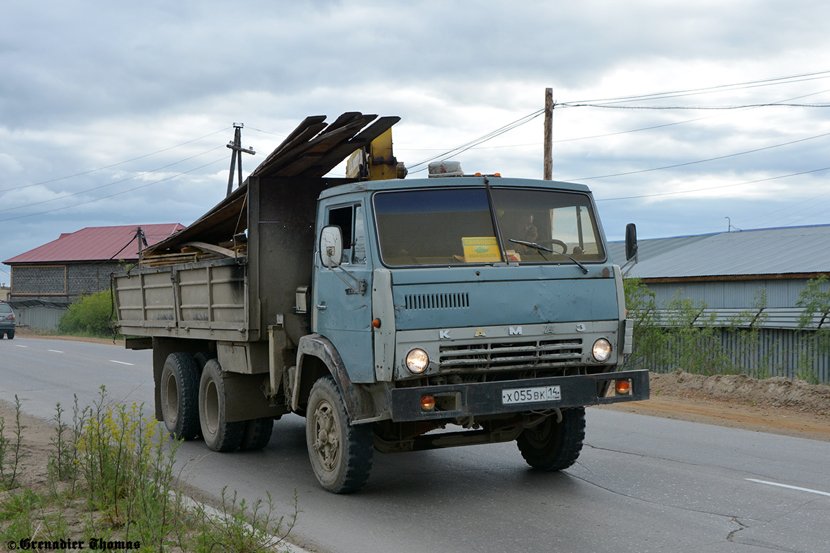 Саха (Якутия), № Х 055 ВК 14 — КамАЗ-5320