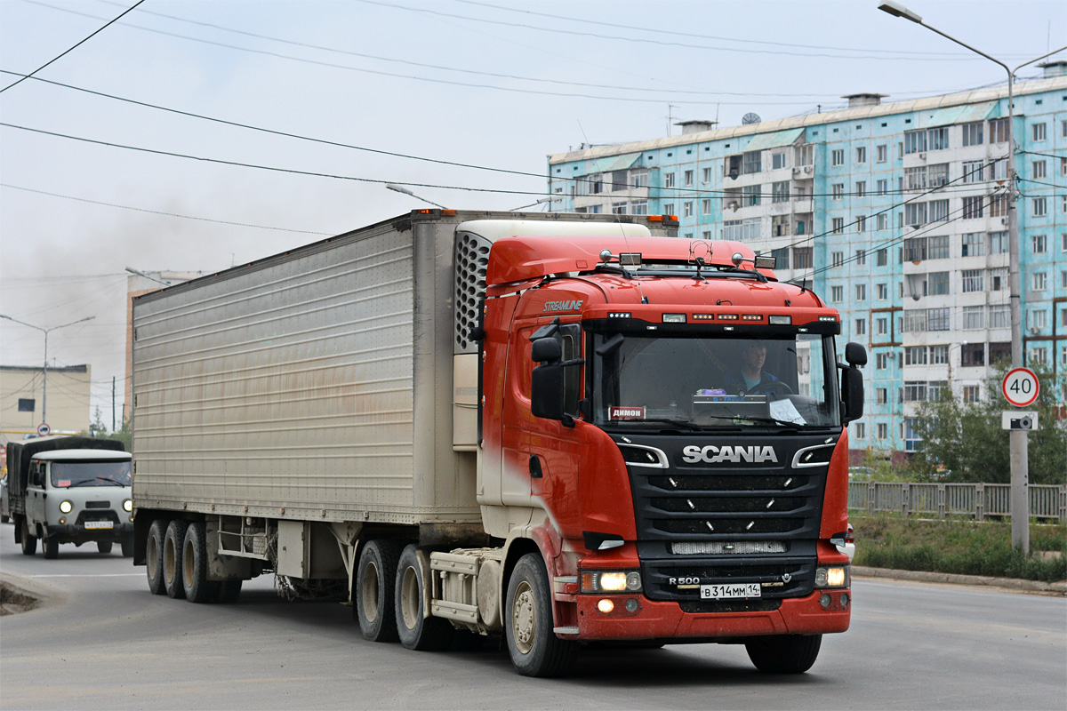 Саха (Якутия), № В 314 ММ 14 — Scania ('2013) R500