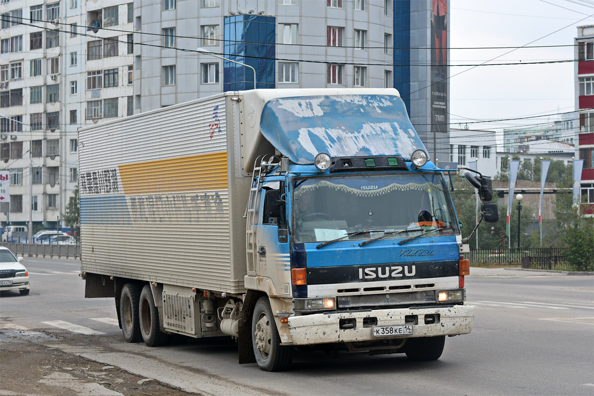 Саха (Якутия), № К 358 КЕ 14 — Isuzu (общая модель)