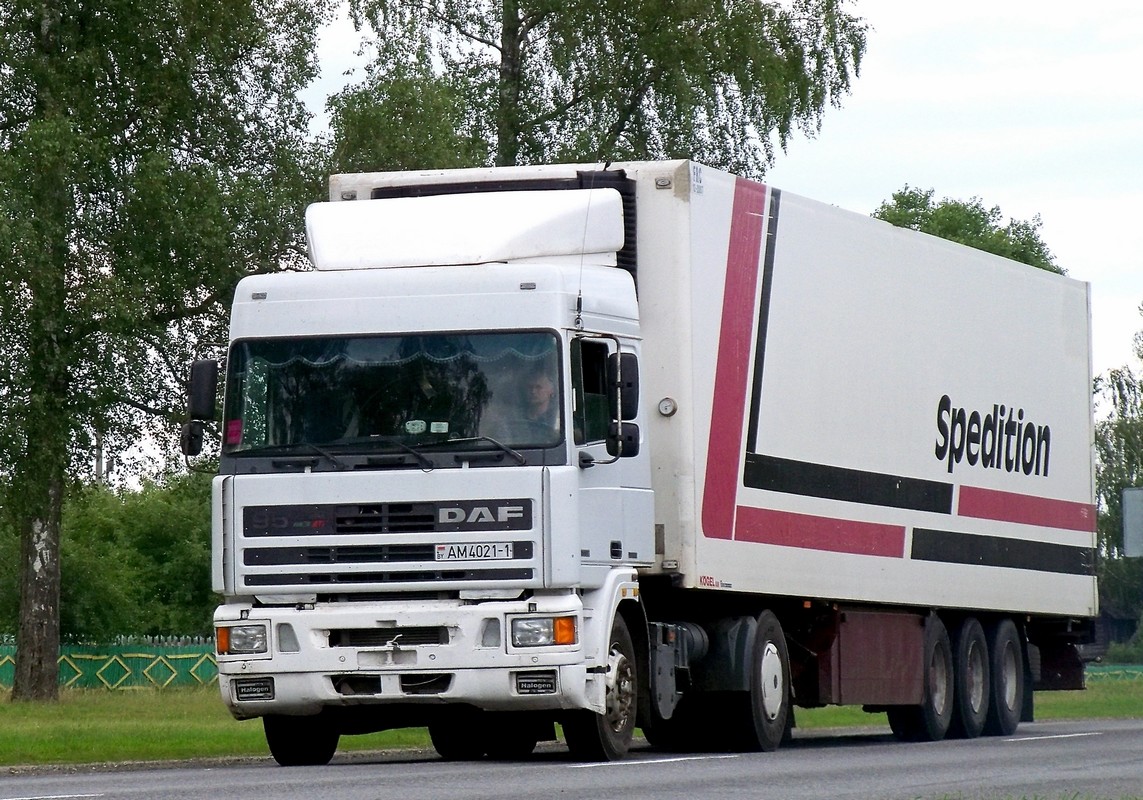 Брестская область, № АМ 4021-1 — DAF 95 FT