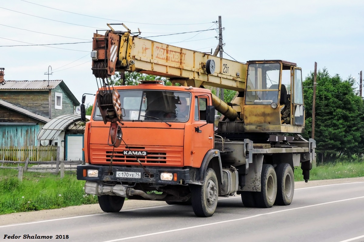 Челябинская область, № С 170 УЕ 74 — КамАЗ-65115-15 [65115R]