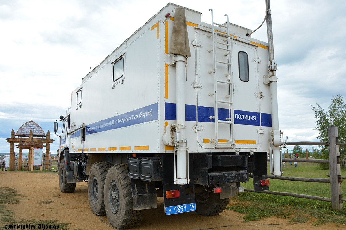 Саха (Якутия), № У 1391 14 — КамАЗ-43118-15 [43118R]