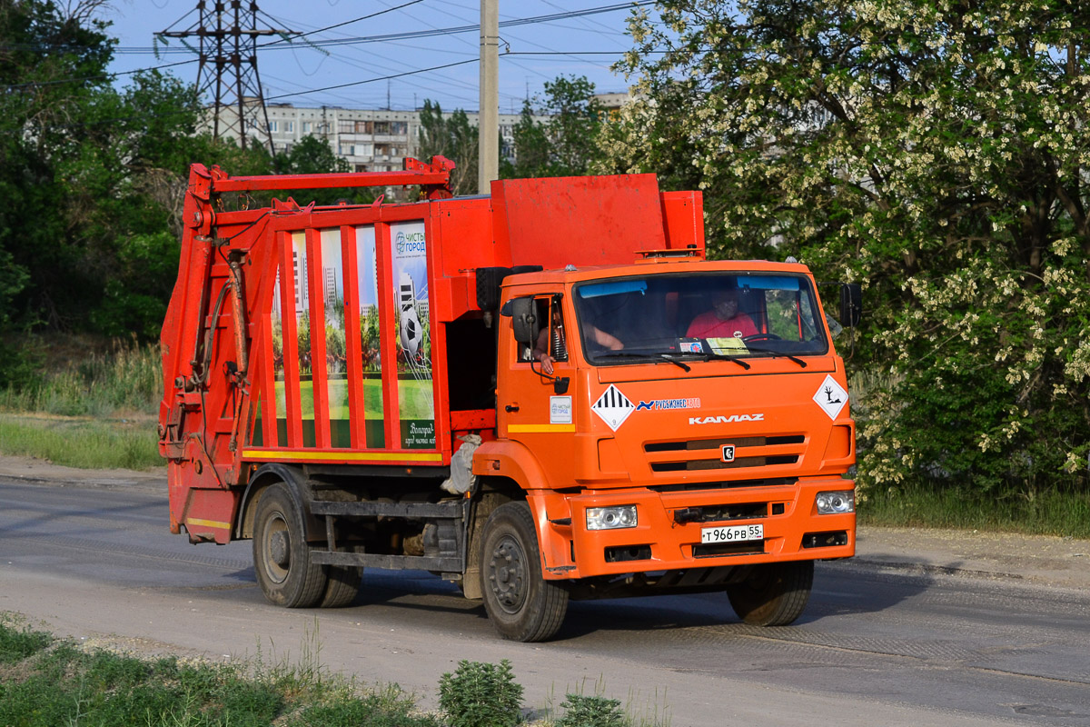 Волгоградская область, № Т 966 РВ 55 — КамАЗ-53605-A4