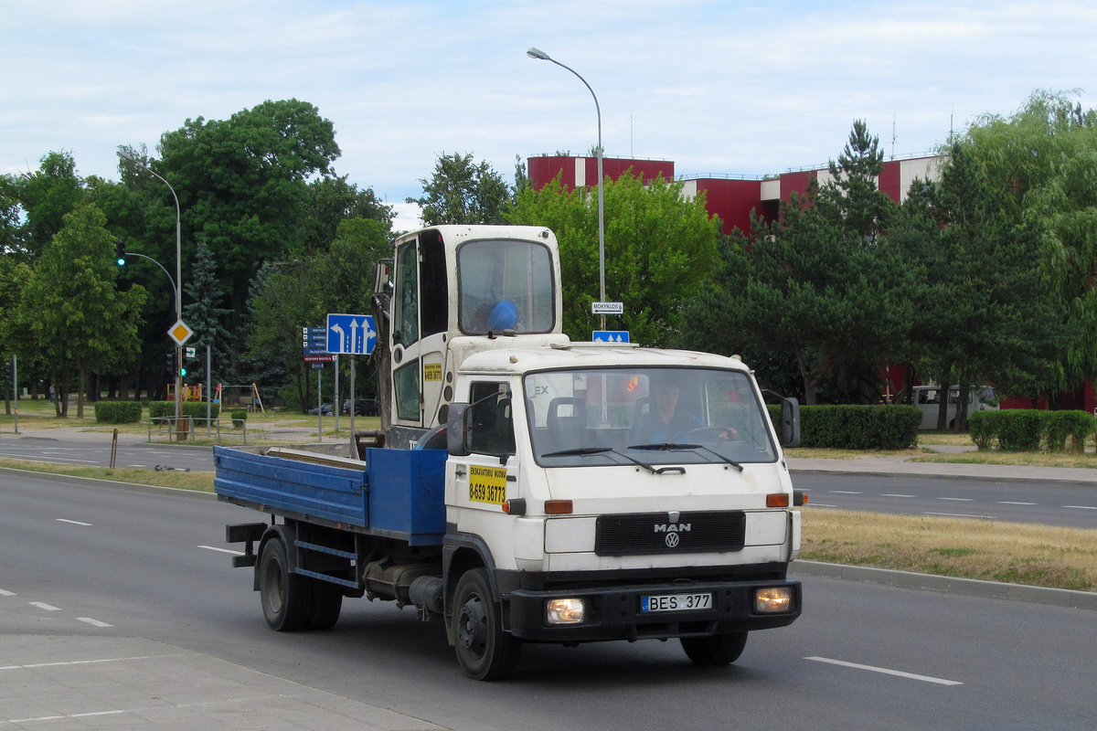 Литва, № BES 377 — MAN Volkswagen G90