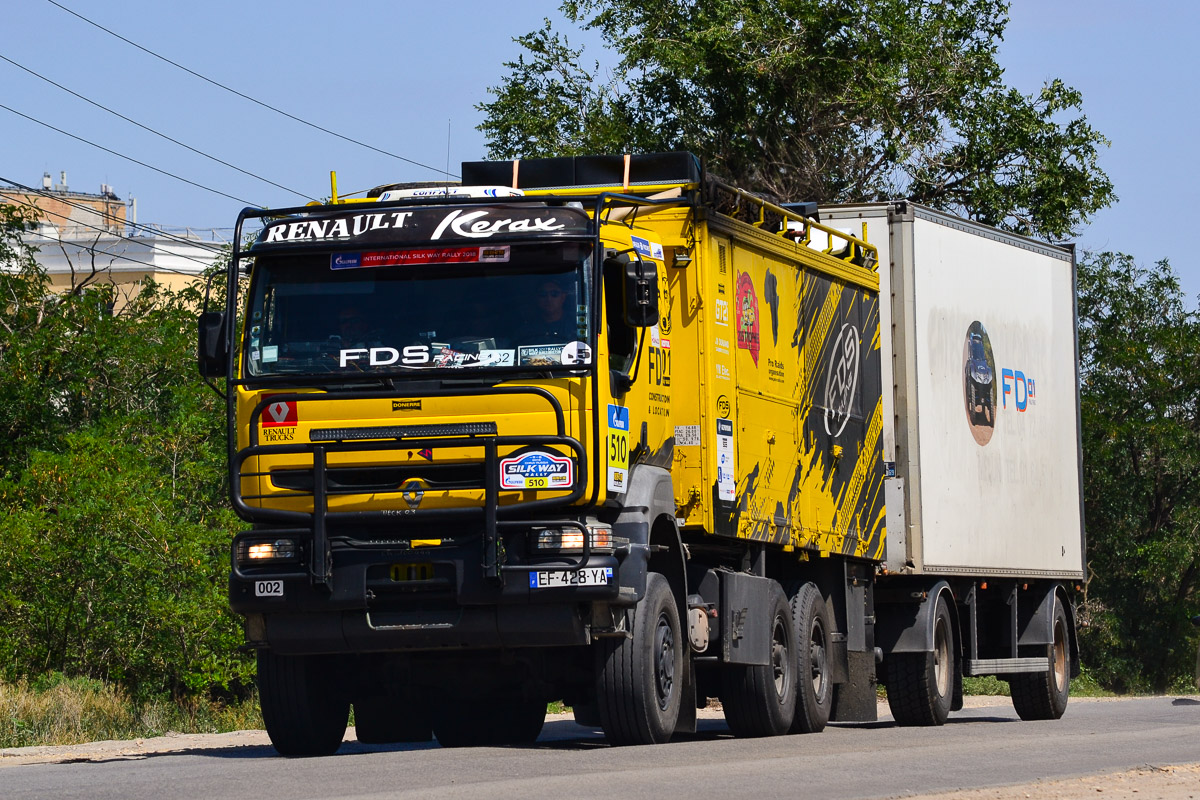 Франция, № EF-428-YA — Renault Kerax; Ралли Шёлковый Путь (Волгоградская область)