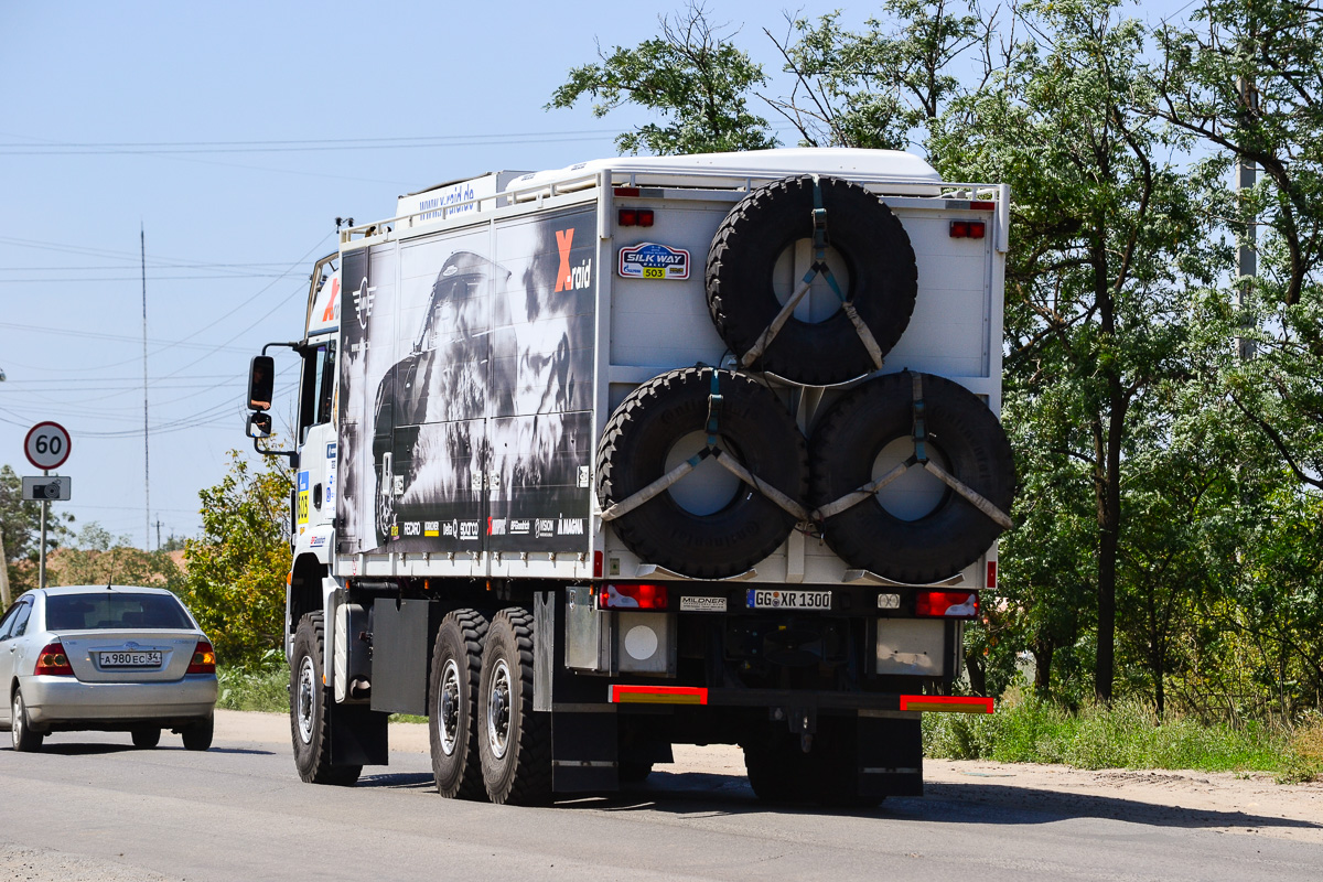 Германия, № GG-XR 1300 — MAN TGS ('2007) (общая модель); Ралли Шёлковый Путь (Волгоградская область)