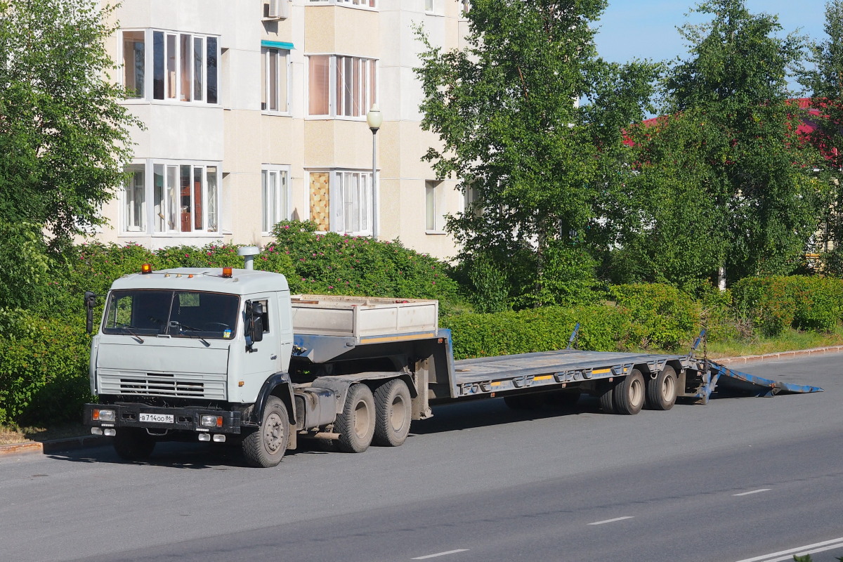 Ханты-Мансийский автоном.округ, № В 714 ОО 86 — КамАЗ-54115 [541150]