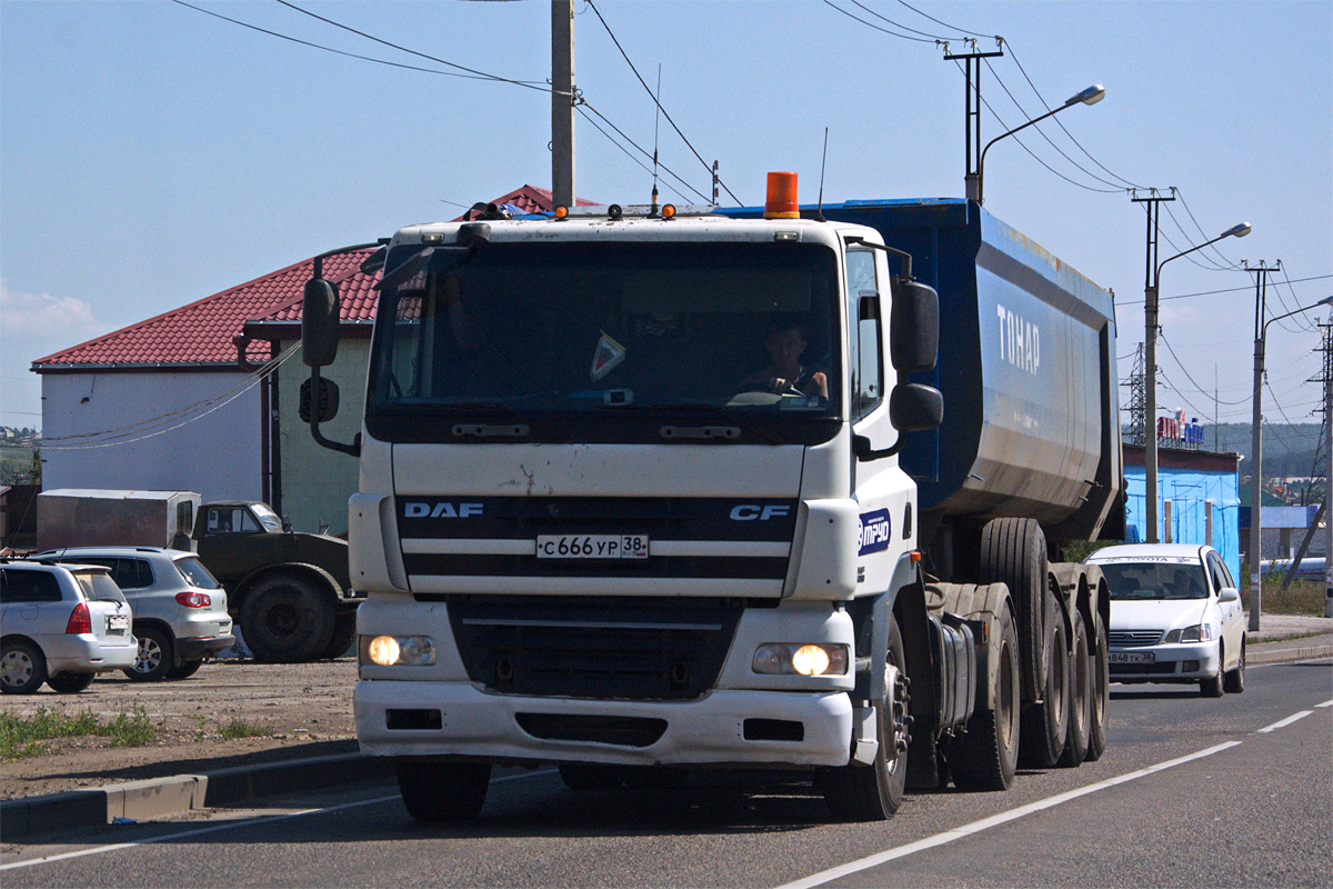 Иркутская область, № С 666 УР 38 — DAF CF85 FT