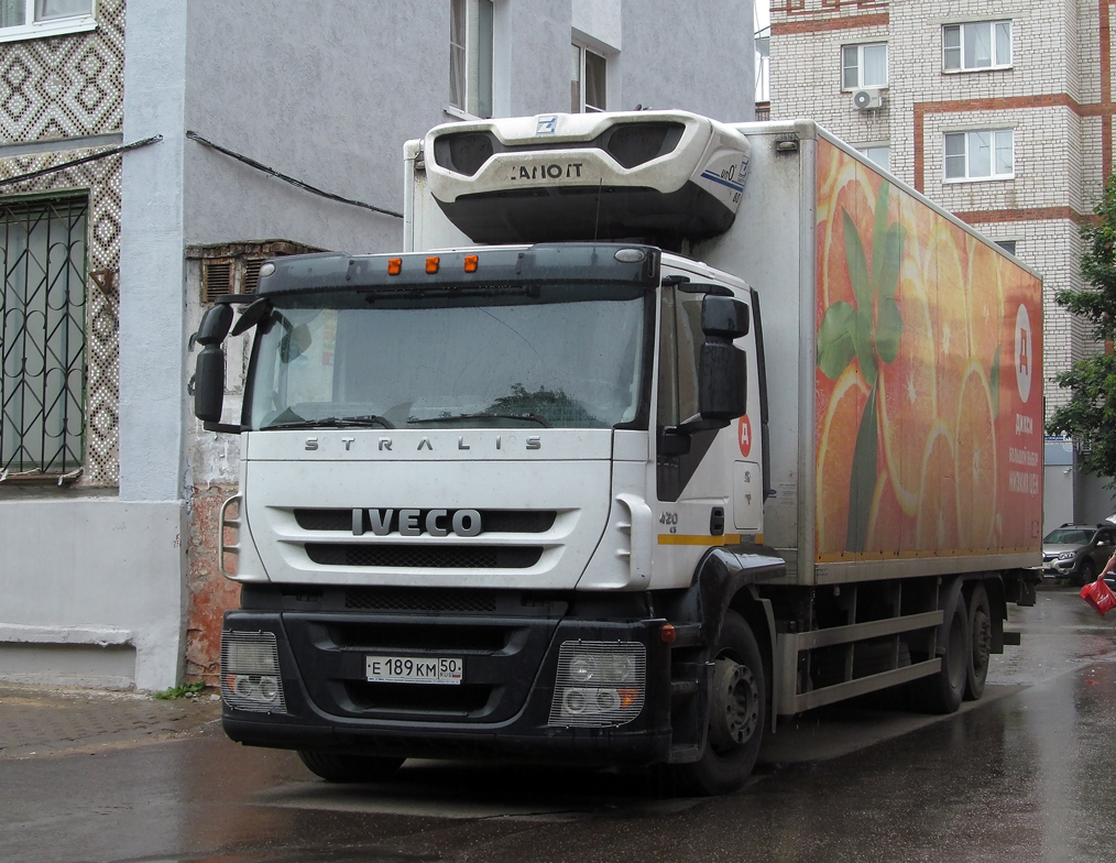 Московская область, № Е 189 КМ 50 — IVECO Stralis ('2007) 420