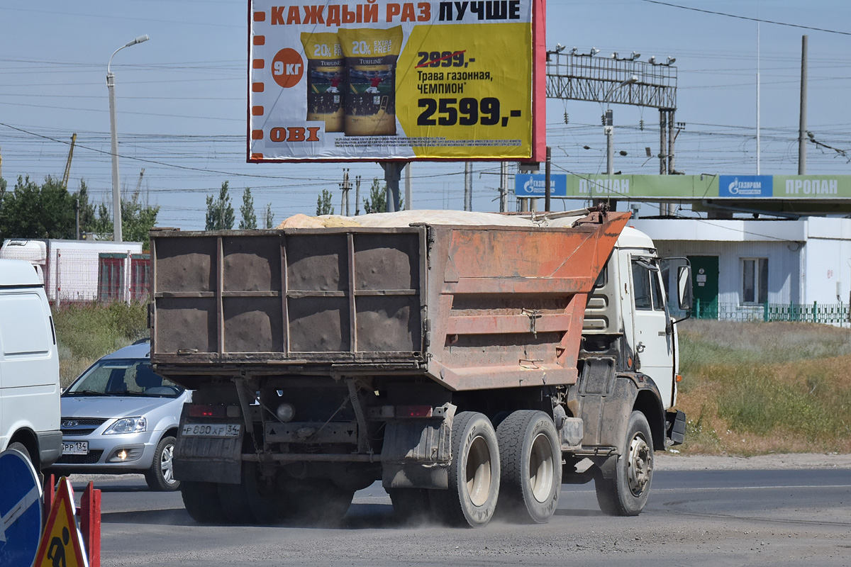 Волгоградская область, № Р 880 ХР 34 — КамАЗ-55111-02 [55111C]