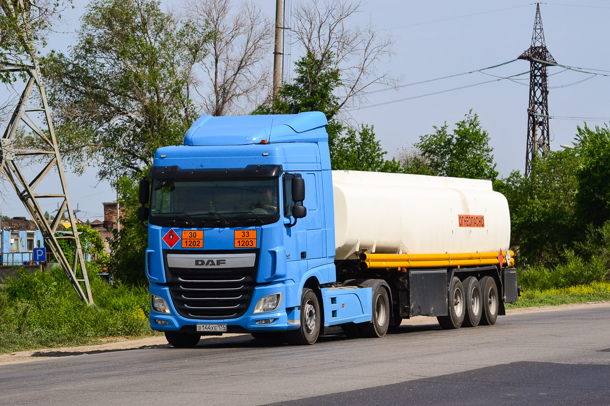 Волгоградская область, № В 144 ХЕ 134 — DAF XF Euro6 FT