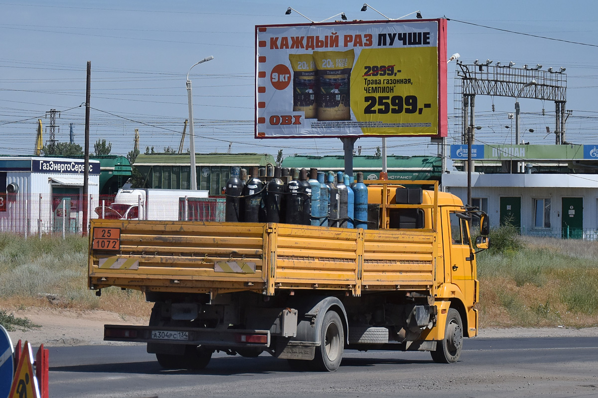 Волгоградская область, № А 304 РС 134 — КамАЗ-4308-C3